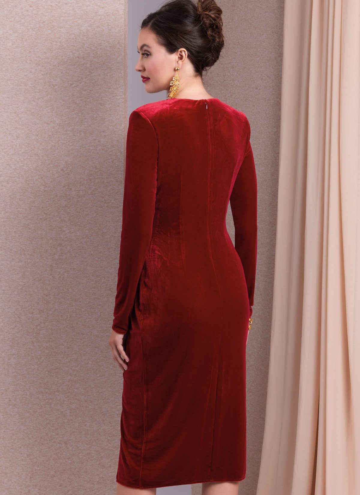 Vogue Patterns V1981 Misses' Knit Dress by Badgley Mischka