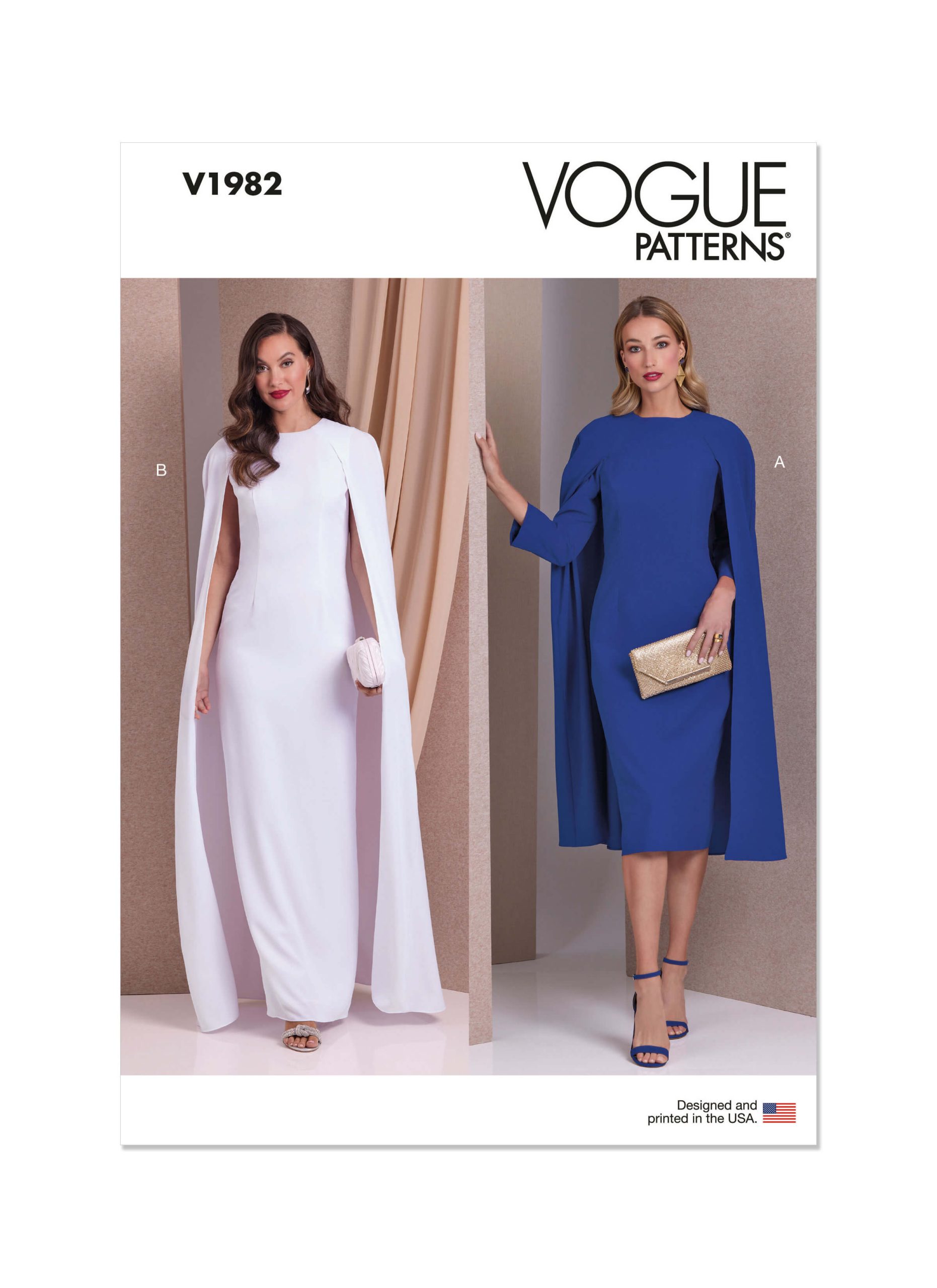 Vogue Patterns V1982 Misses' Dresses