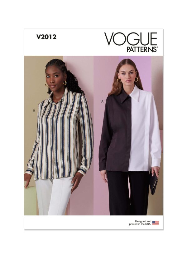 Vogue Patterns V2012 Misses' Shirt