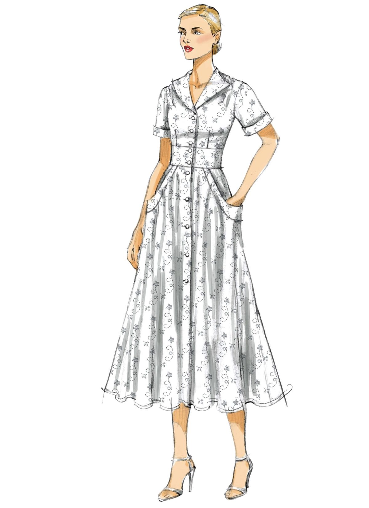 Vogue Patterns V8577 Misses' Dress