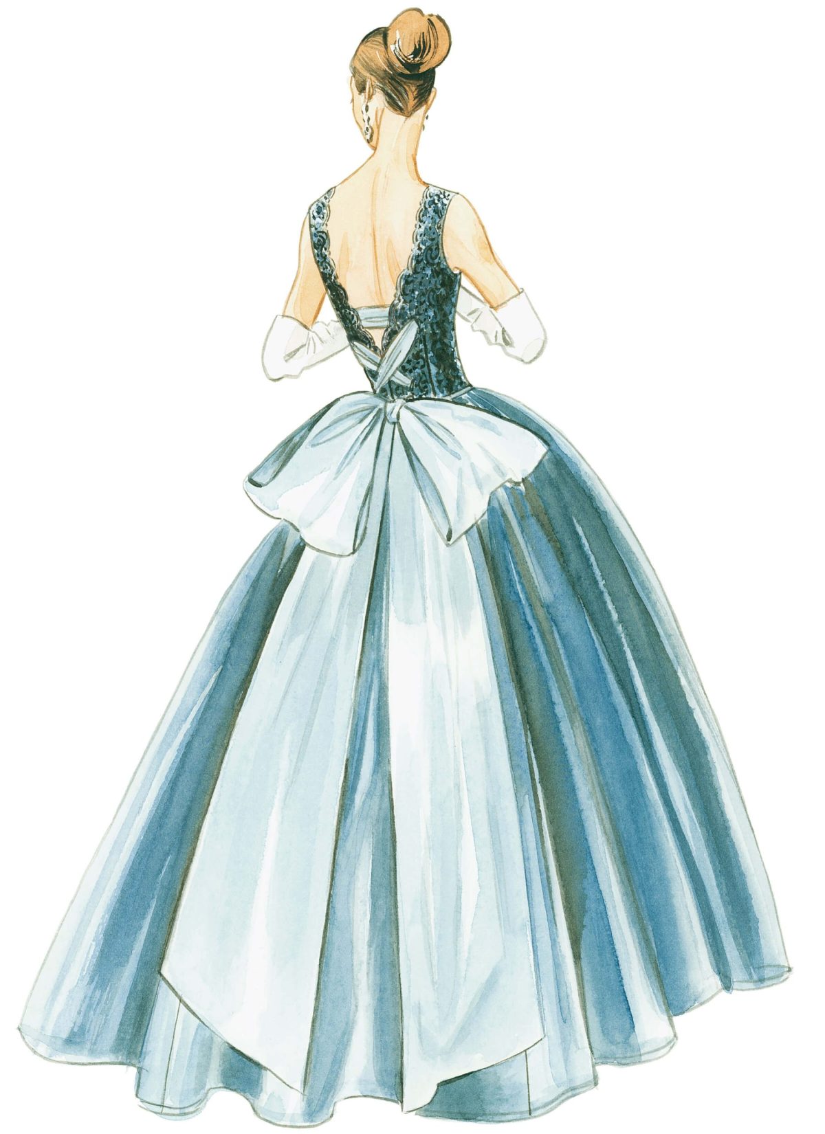 Vogue Patterns V8729 Misses' Dress and Underskirt