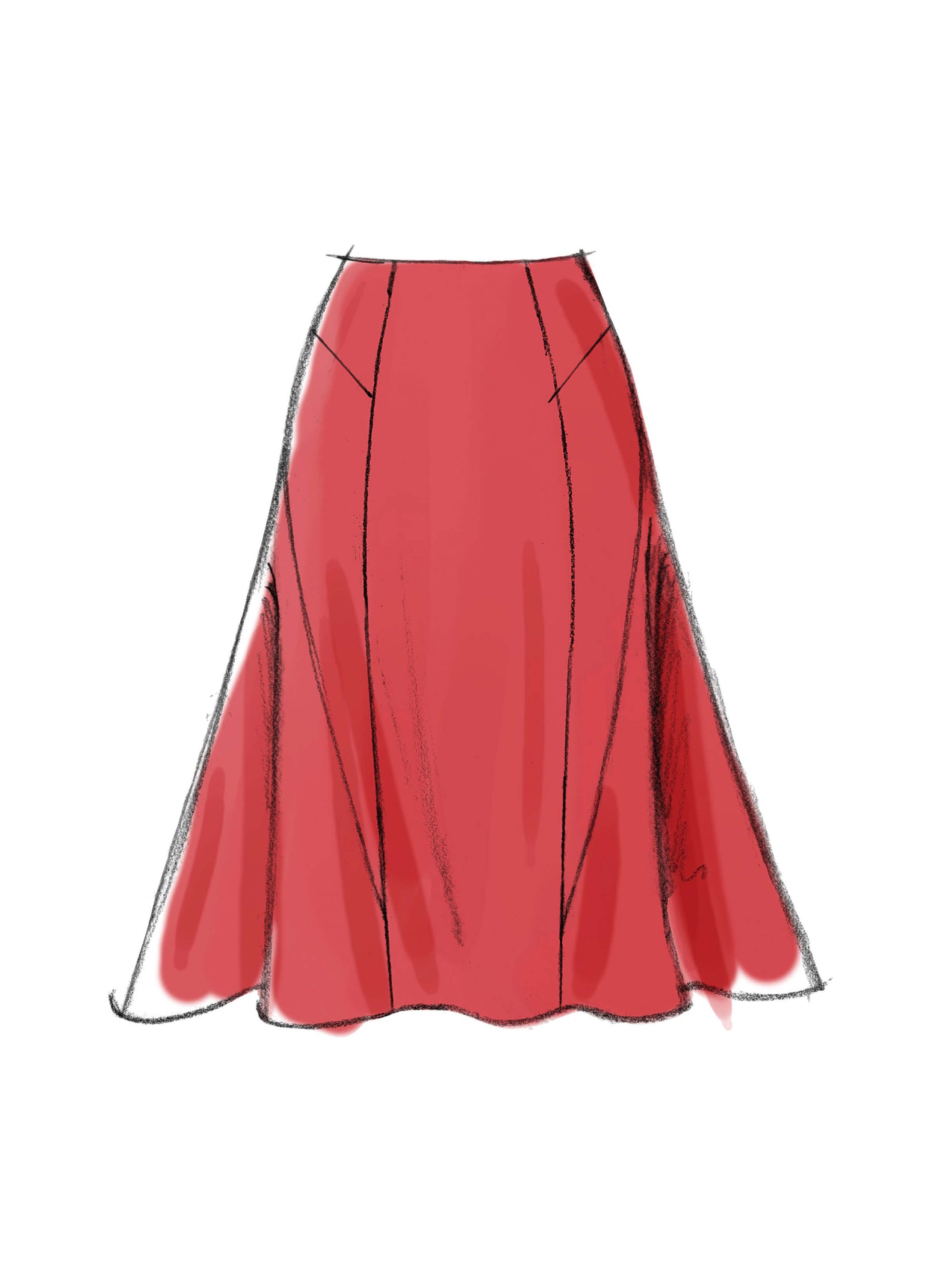 Vogue Patterns V8750 Misses' Skirt