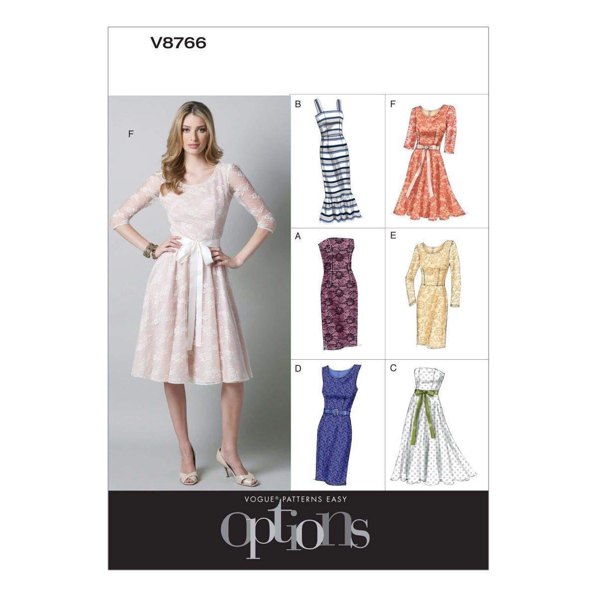 Vogue Patterns V8766 Misses'/Misses' Petite Dress