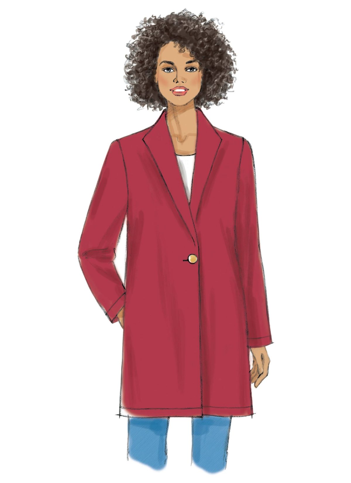 Vogue Patterns V9133 Misses' Jacket