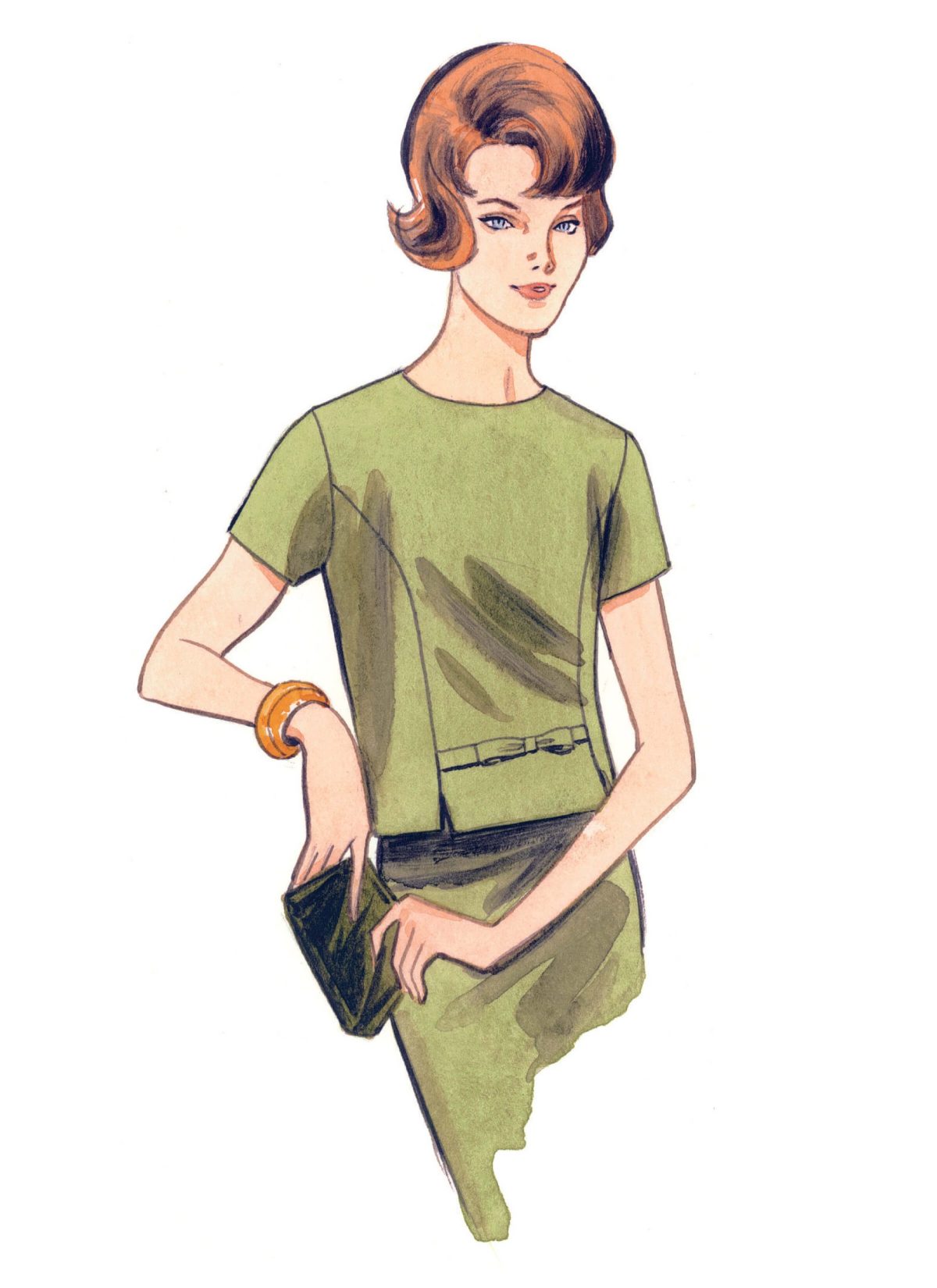 Vogue Patterns V9187 Misses' Jewel or Scoop-Neck, Princess-Seam Tops