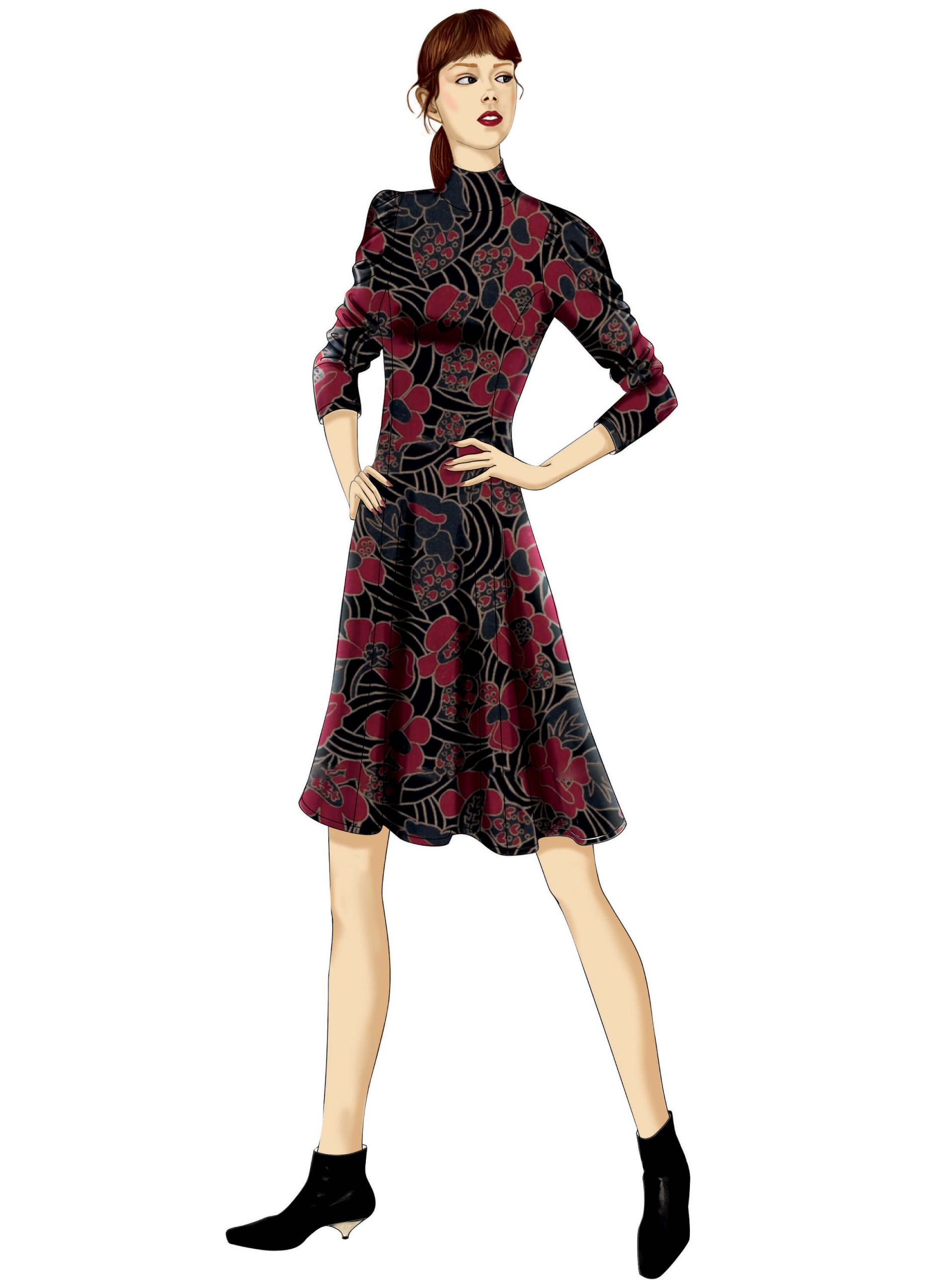Vogue Patterns V9264 Misses'/Misses' Petite Fit-And-Flare Dresses