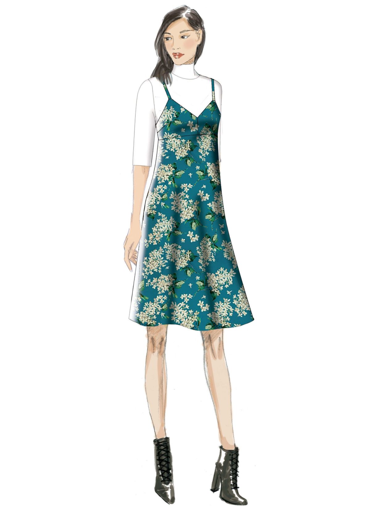Vogue Patterns V9278 Misses' Slip-Style Dress