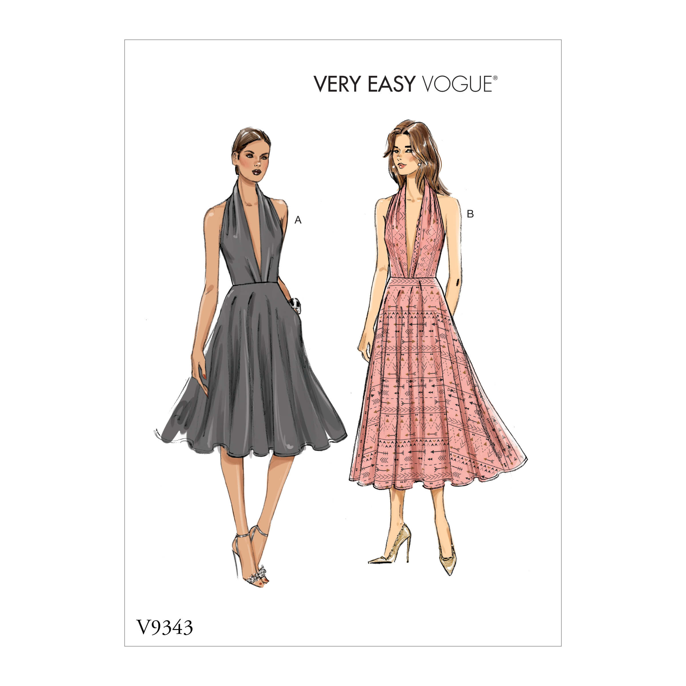 Vogue Patterns V9343 Misses' Dress