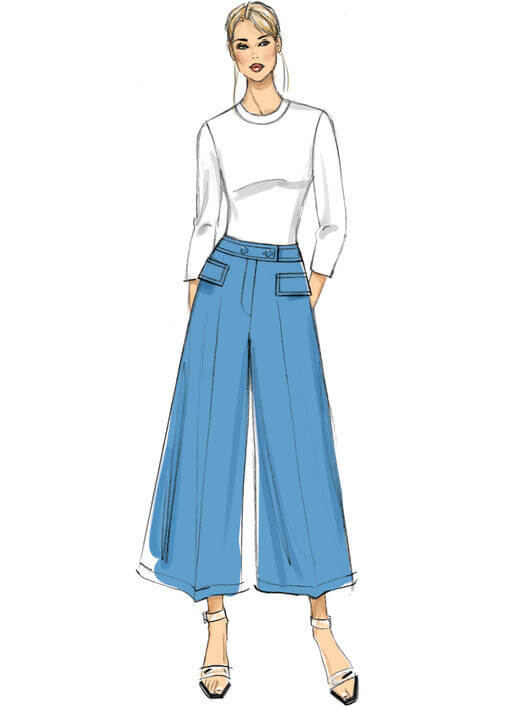 Vogue Patterns V9361 Misses'/Misses' Petite Pants