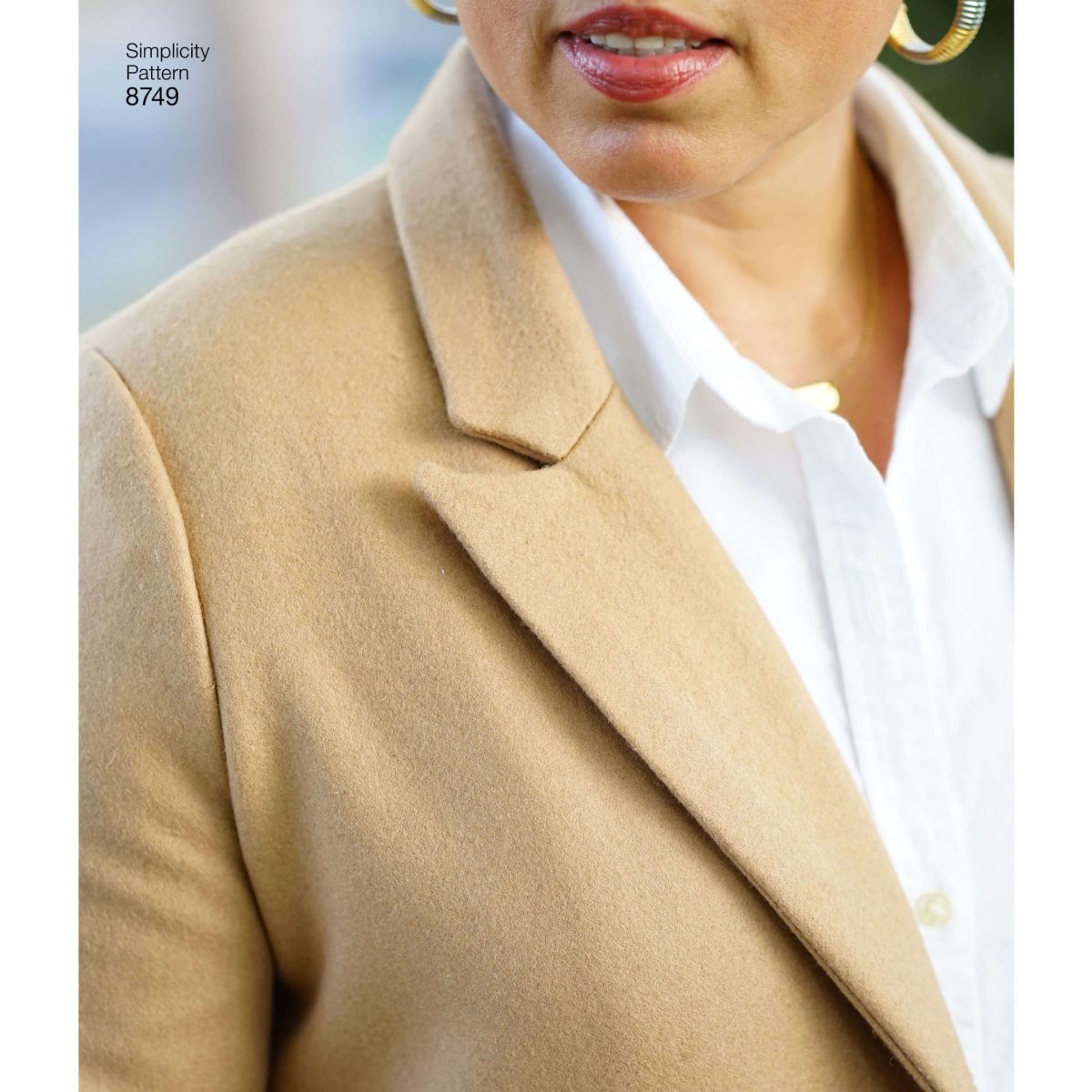 Simplicity PDF Pattern 8749 Women's / Plus Size Mimi G Style Coat and Pant