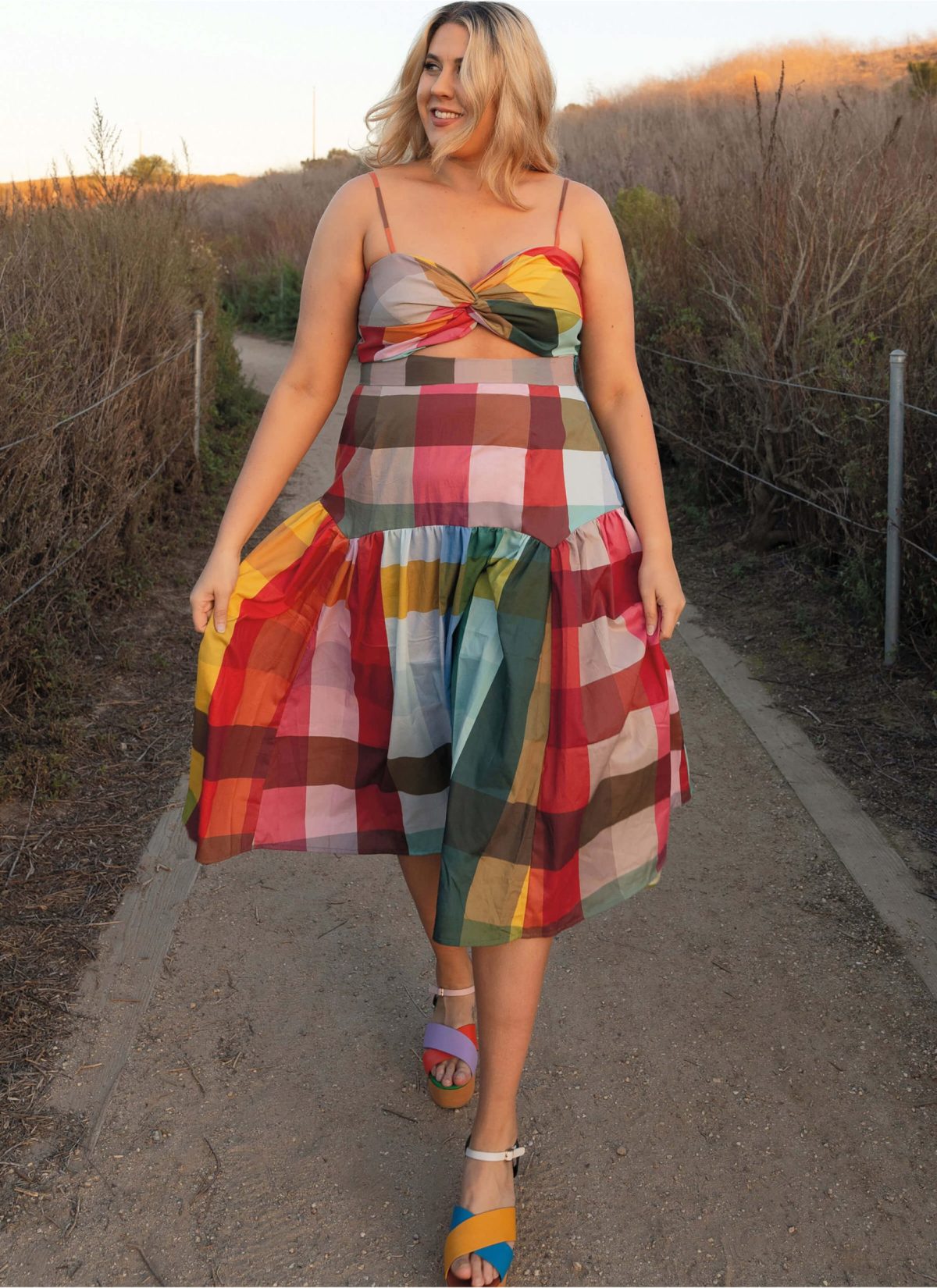 Know Me Sewing Pattern ME2073 Misses' Crop Top and Skirt by Alisha Grace