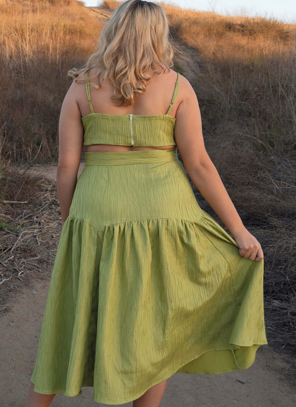 Know Me Sewing Pattern ME2073 Misses' Crop Top and Skirt by Alisha Grace