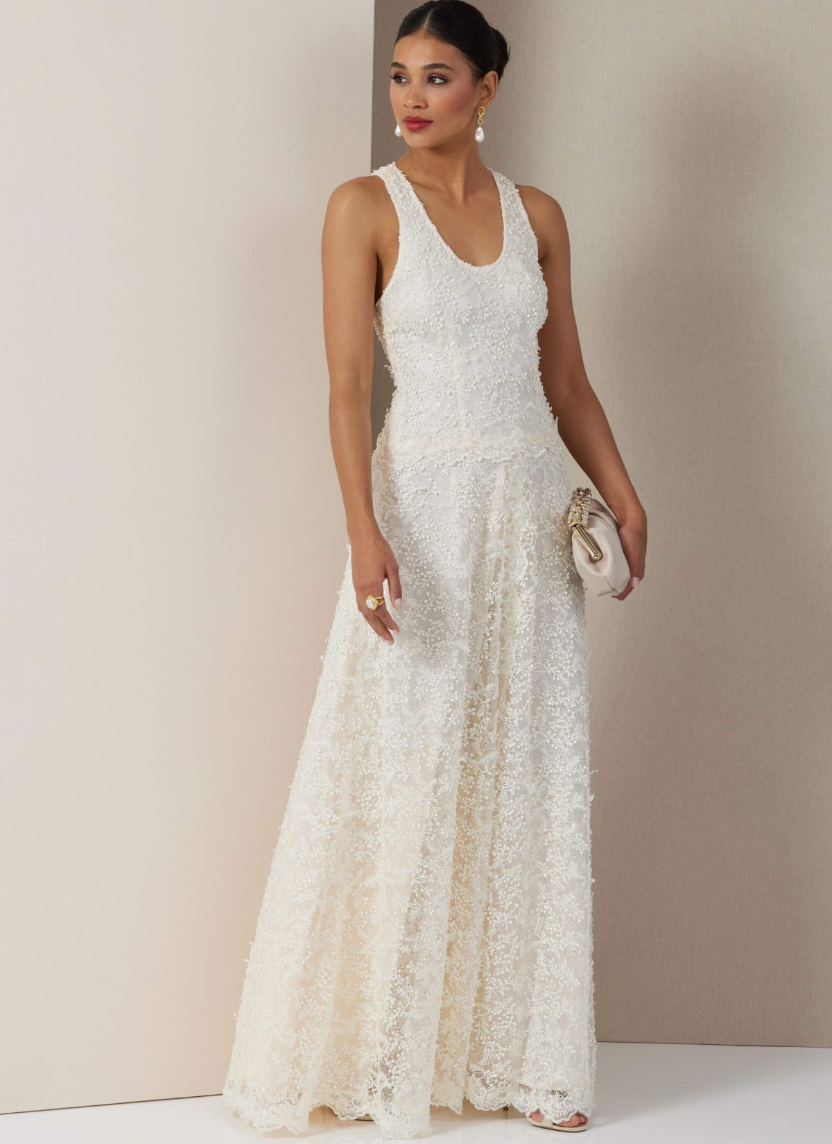 Vogue Patterns V2028 Misses’ Dress and Overdress