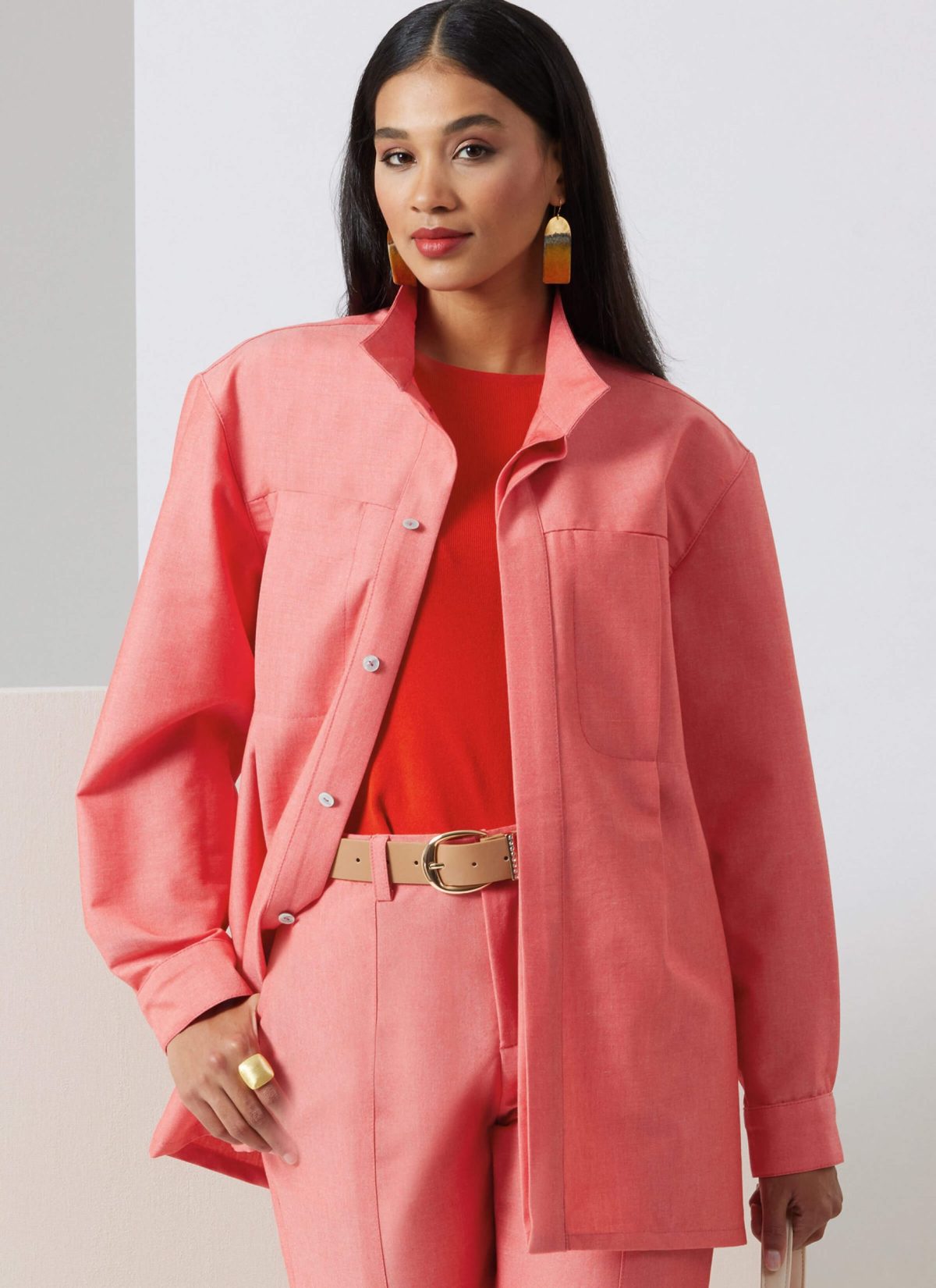 Vogue Patterns V2039 Unisex Shirt and Trousers