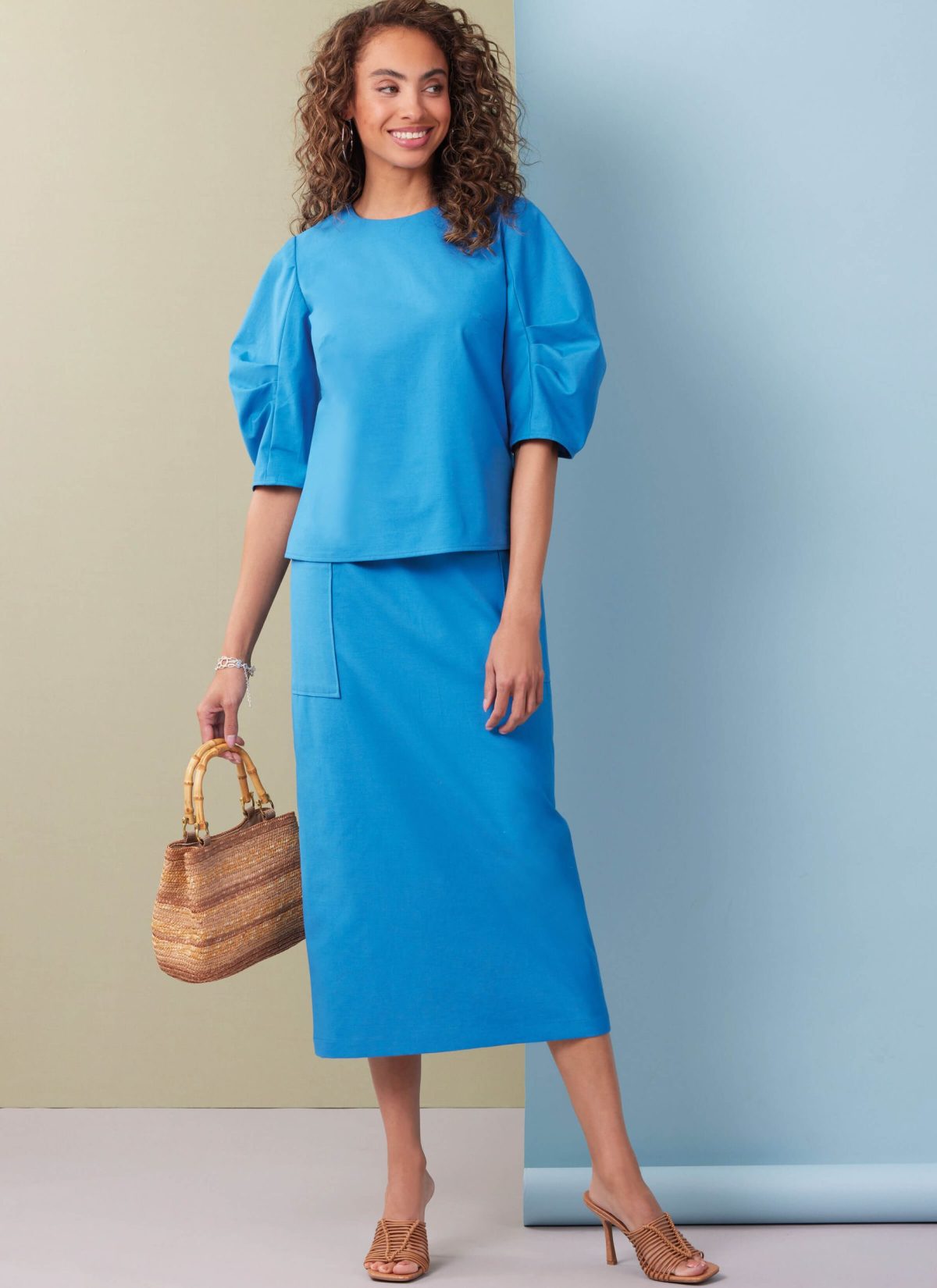 Butterick Sewing Pattern B7002 Misses’ and Women's Top, Skirt and Trousers