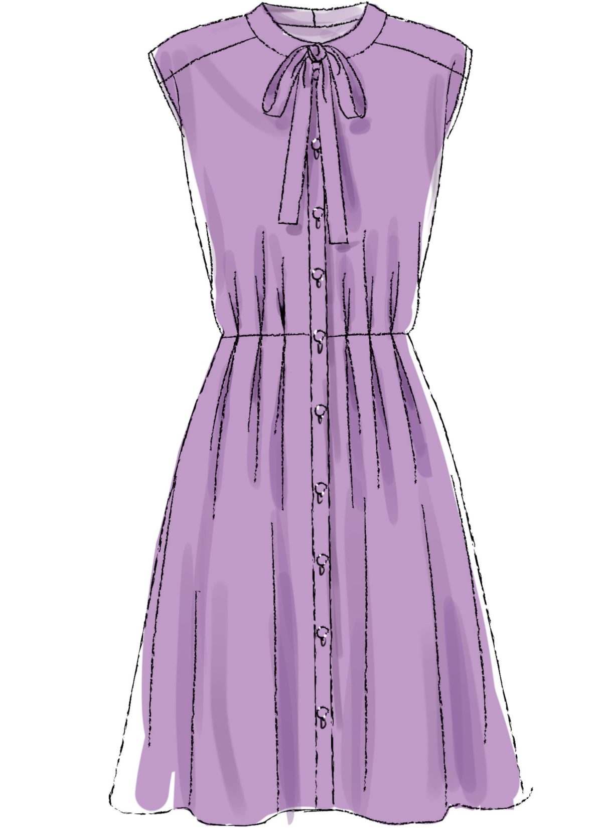 McCall's Sewing Pattern M7889 Misses' Tops and Dresses