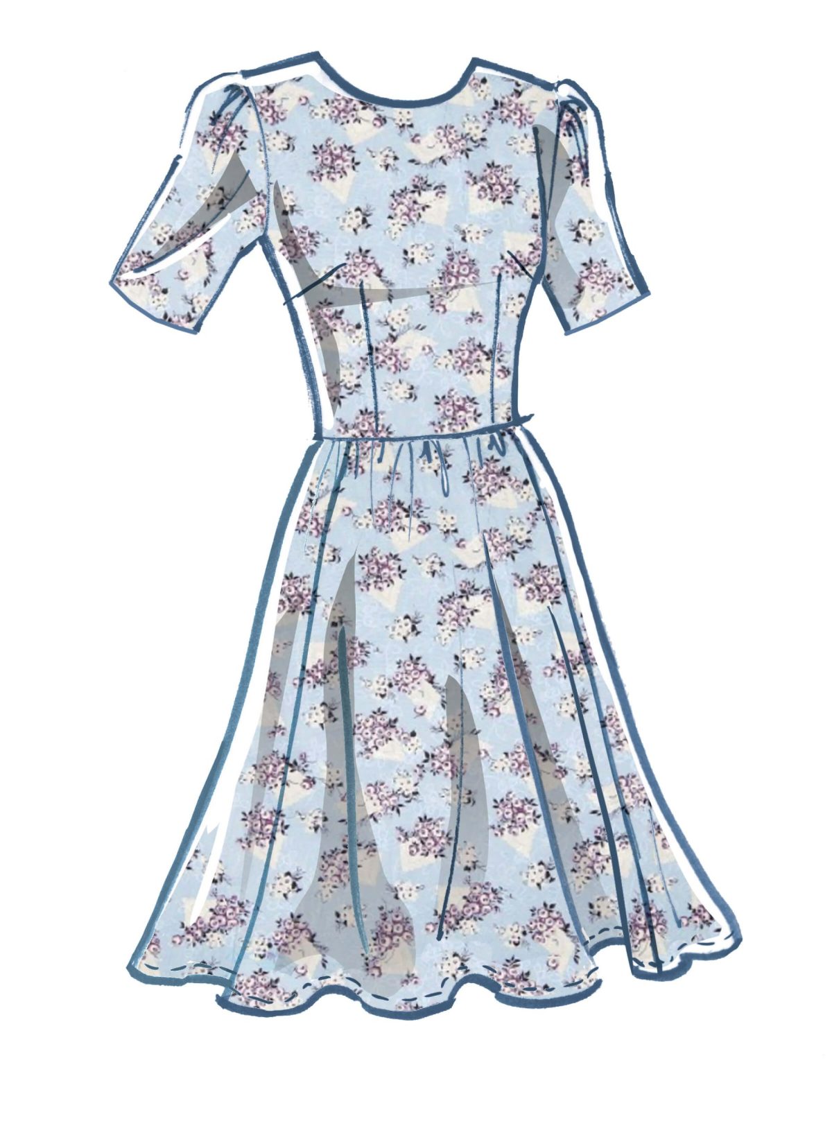 McCall's Sewing Patter M8032 Misses' Dresses #BlytheMcCalls