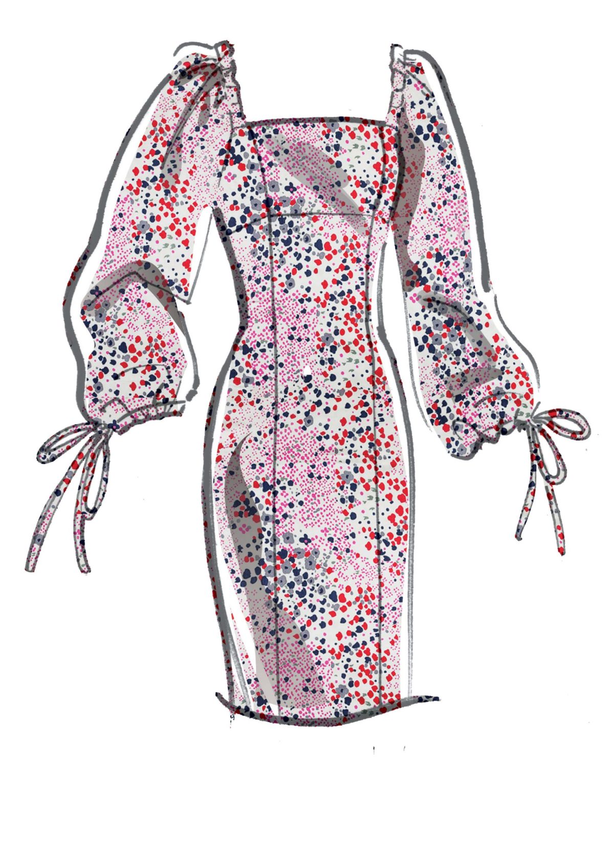 McCall's Sewing Pattern M8034 Misses'/Misses' Petite Dresses #CoraMcCalls