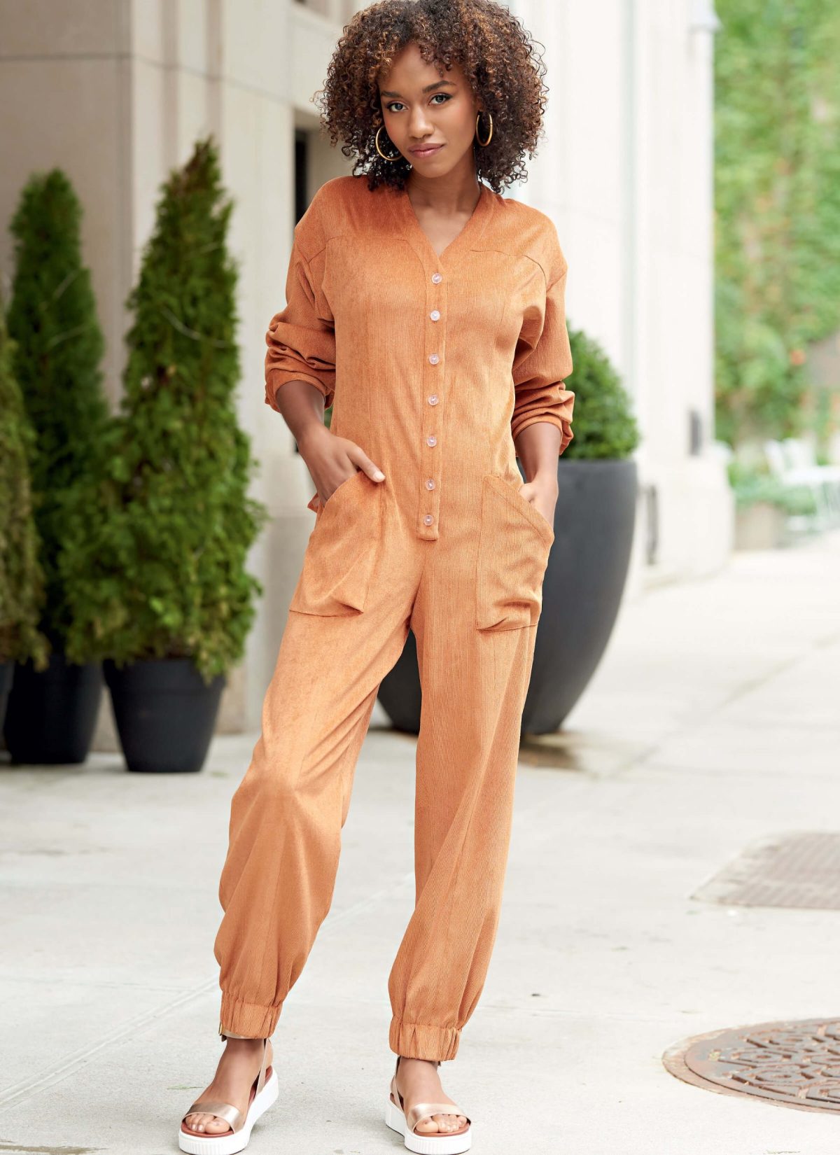 McCall's Sewing Pattern #BoweryMcCalls - Misses' Romper Playsuit, Jumpsuits and Belt