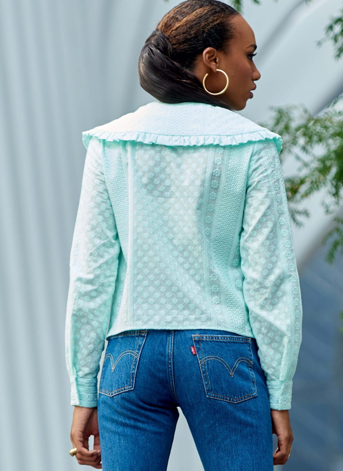 McCall's Sewing Pattern #MalloryMcCalls M8180 - Misses' Tops