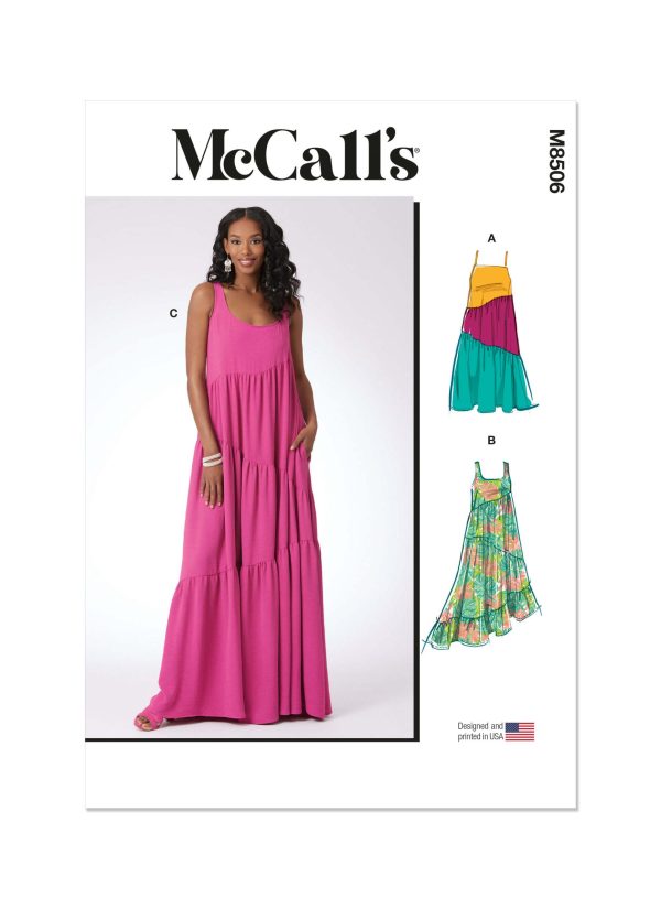 McCall's Sewing Pattern M8506 Misses' Dresses
