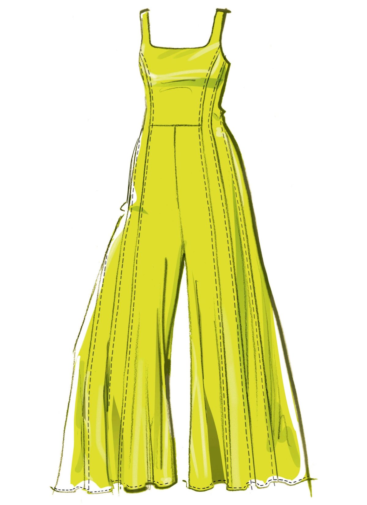 McCall's Sewing Pattern M8513 Women's Knit Jumpsuits and Dress