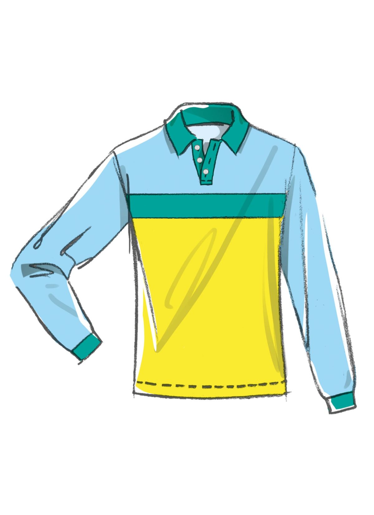 McCall's Sewing Pattern M8518 Men's Polo Shirts