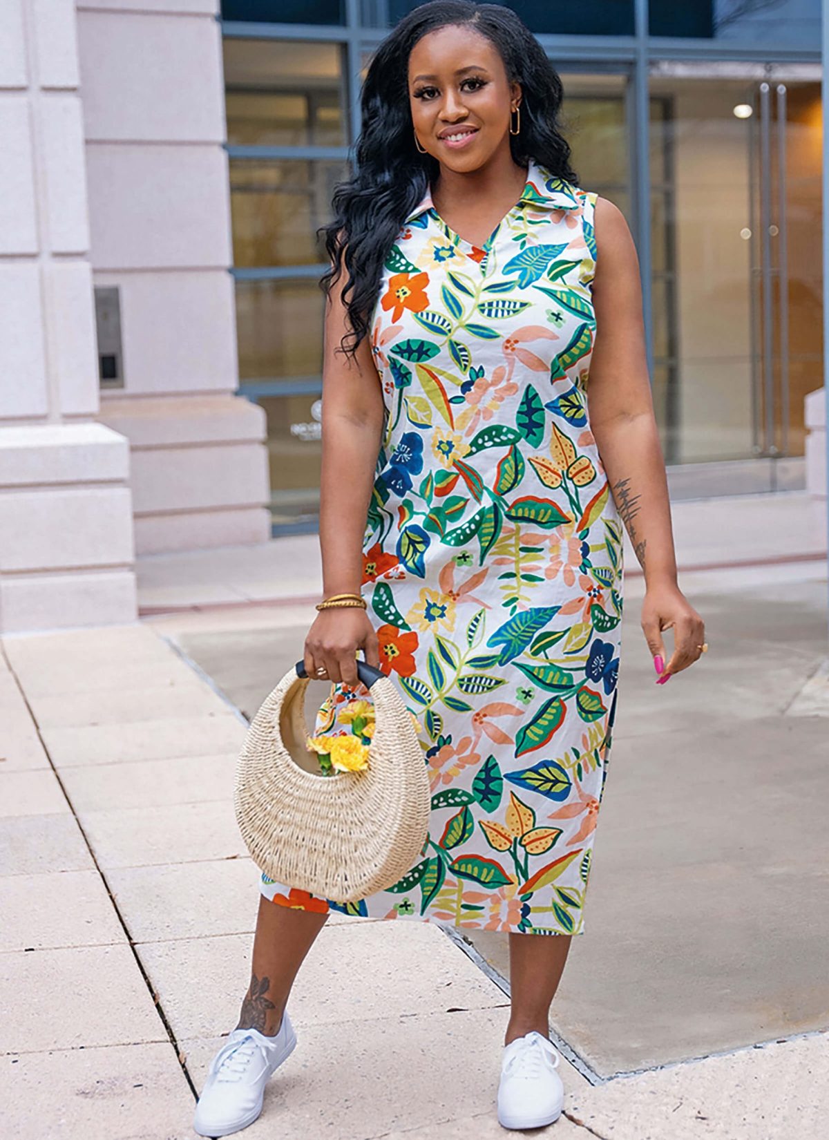 Know Me Sewing Pattern ME2084 Misses' Dress in Two Lengths by Duana M. Chandler