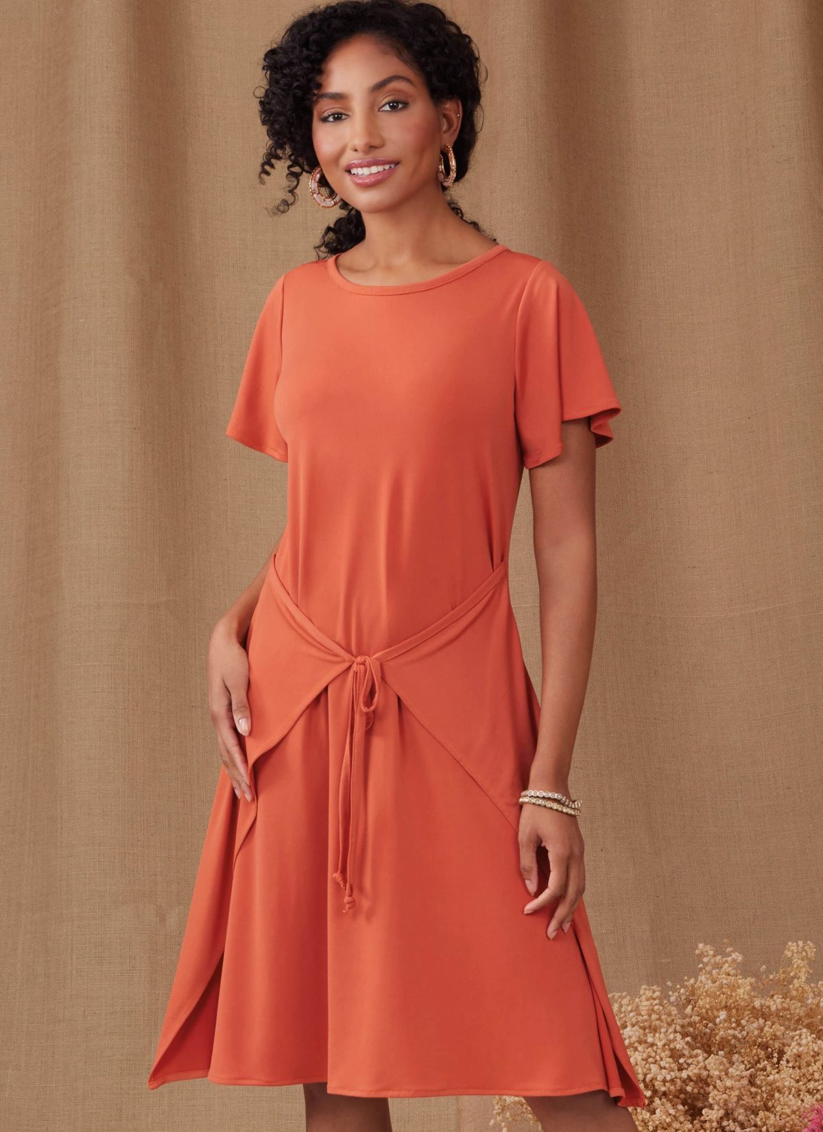 Simplicity Sewing Pattern S9947 Misses' Knit Dress with Sleeve and Length Variations
