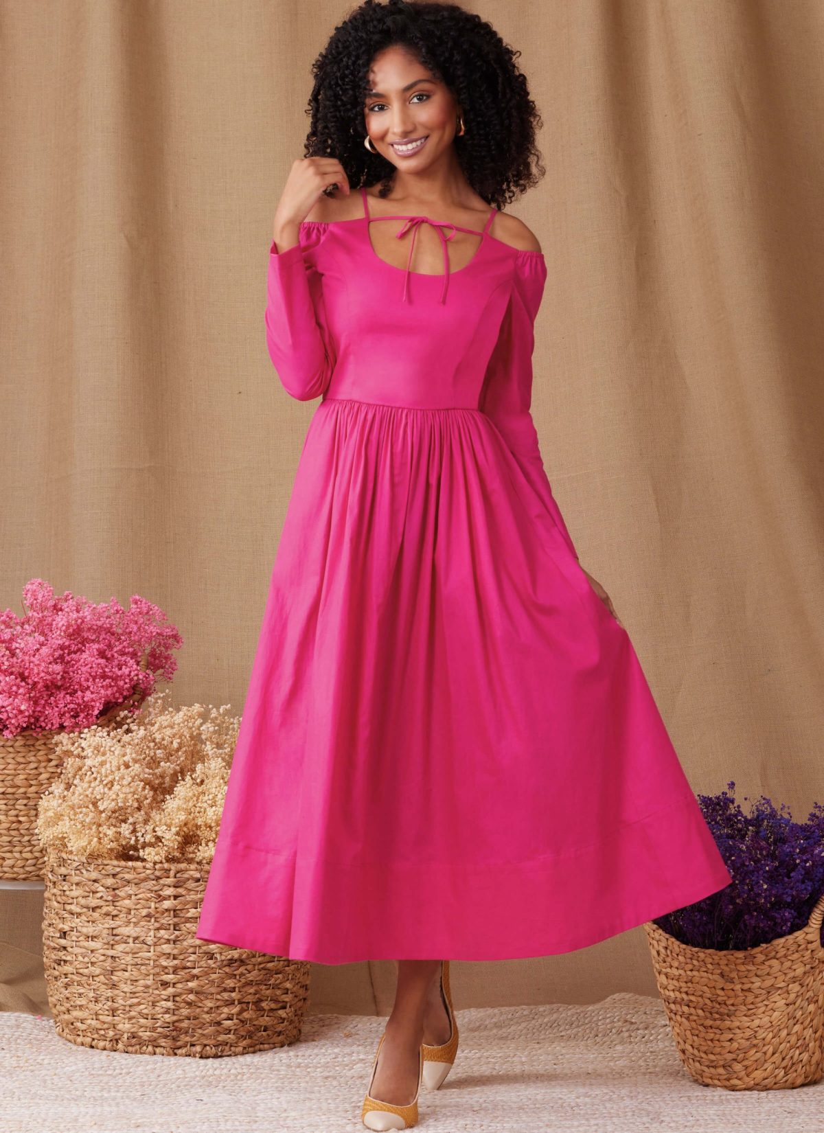 Simplicity Sewing Pattern S9950 Misses' Dress with Sleeve and Length Variations