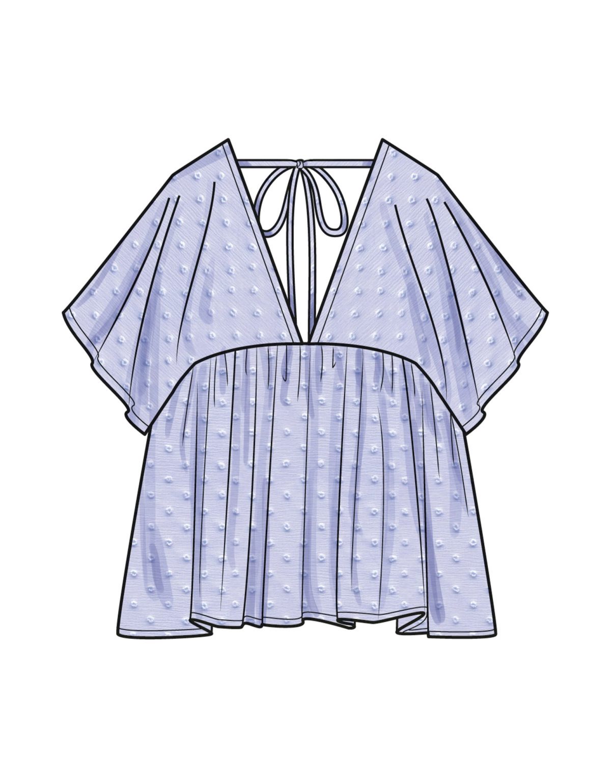 Simplicity Sewing Pattern S9951 Misses' Top In Two Lengths