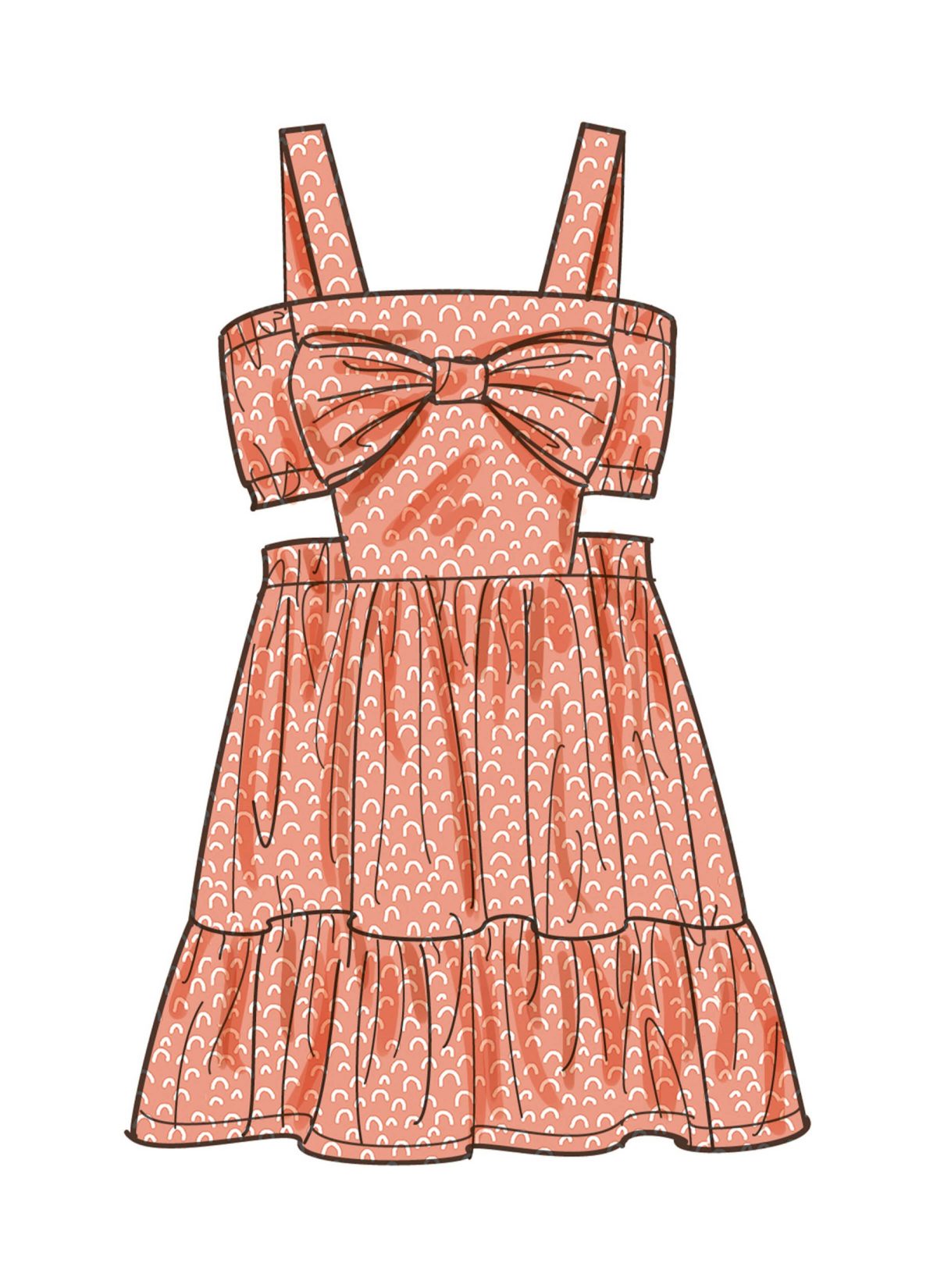 Simplicity Sewing Pattern S9962 Children's Dress, Top and Shorts