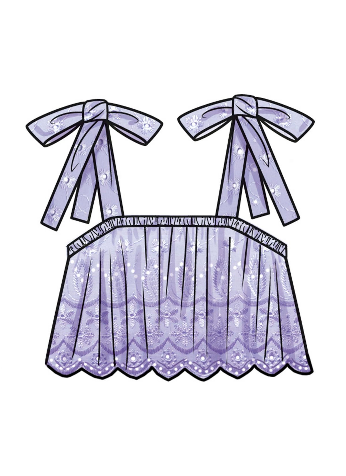 Simplicity Sewing Pattern S9963 Children's and Girls Tops, Skirts, and Dresses