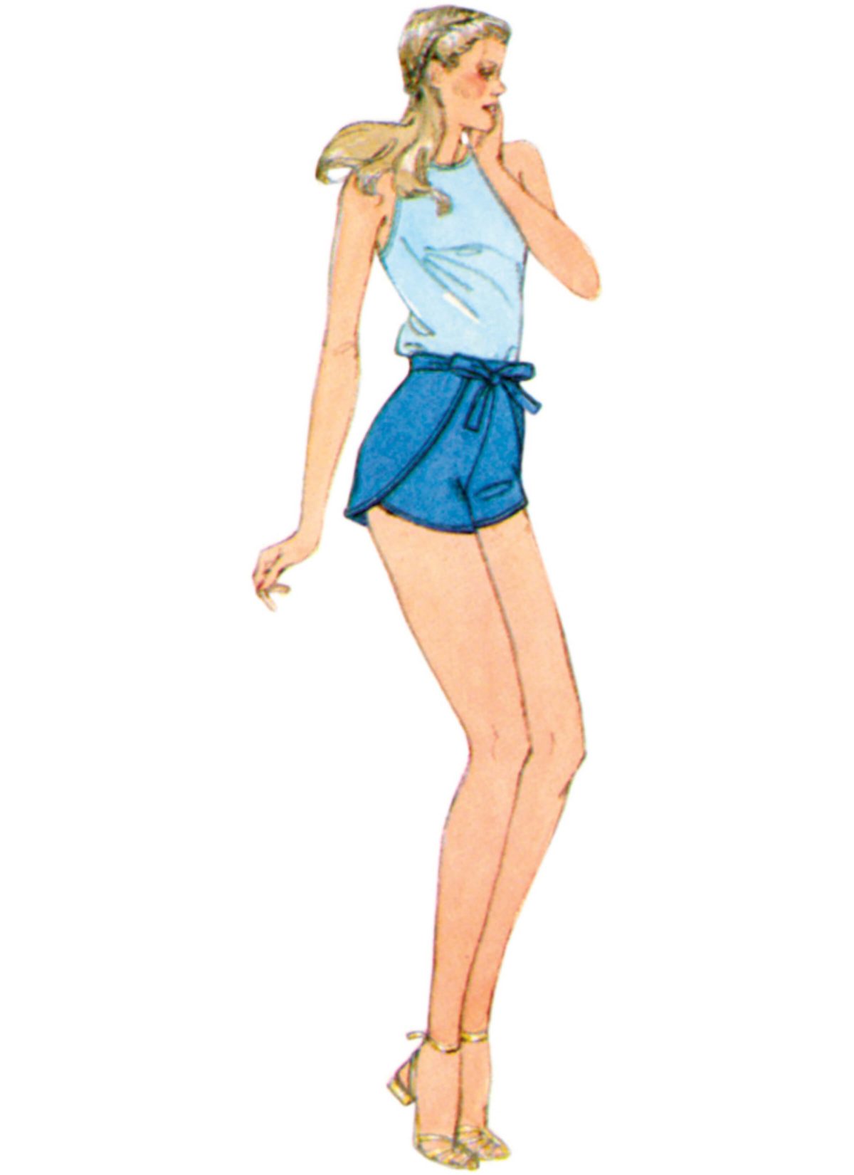 Simplicity Sewing Pattern S9977 Misses' Shorts