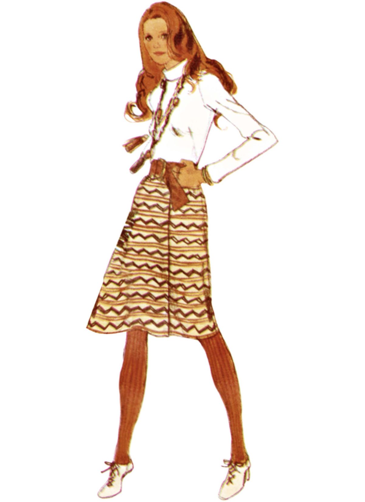 Simplicity Sewing Pattern S3017 Misses' Dress with Front-Wrap Skirt and Scarf