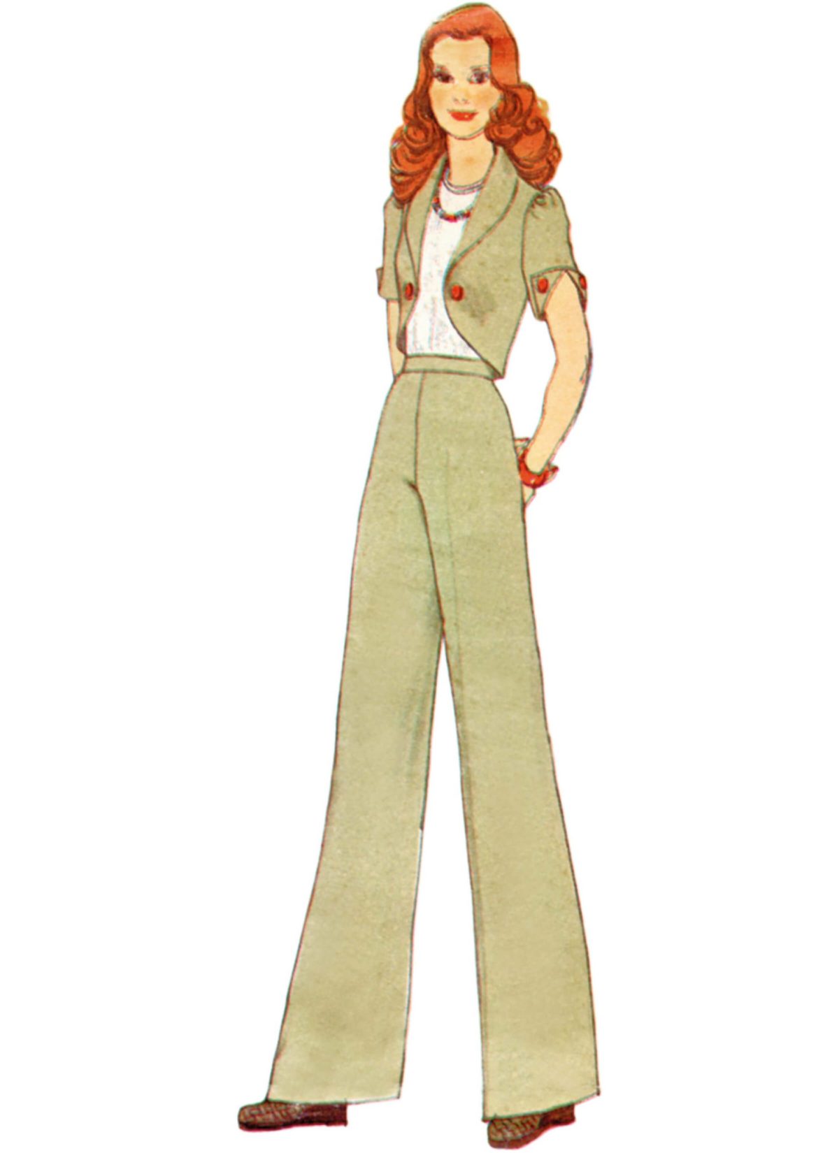 Simplicity Sewing Pattern S3018 Misses' Pants, Skirt and Jacket