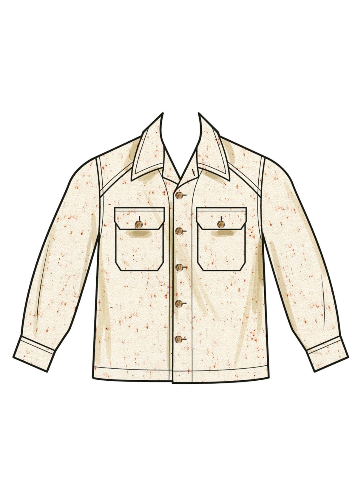 Simplicity Sewing Pattern S3019 Unisex Adaptive Shacket by Sewn Adaptive