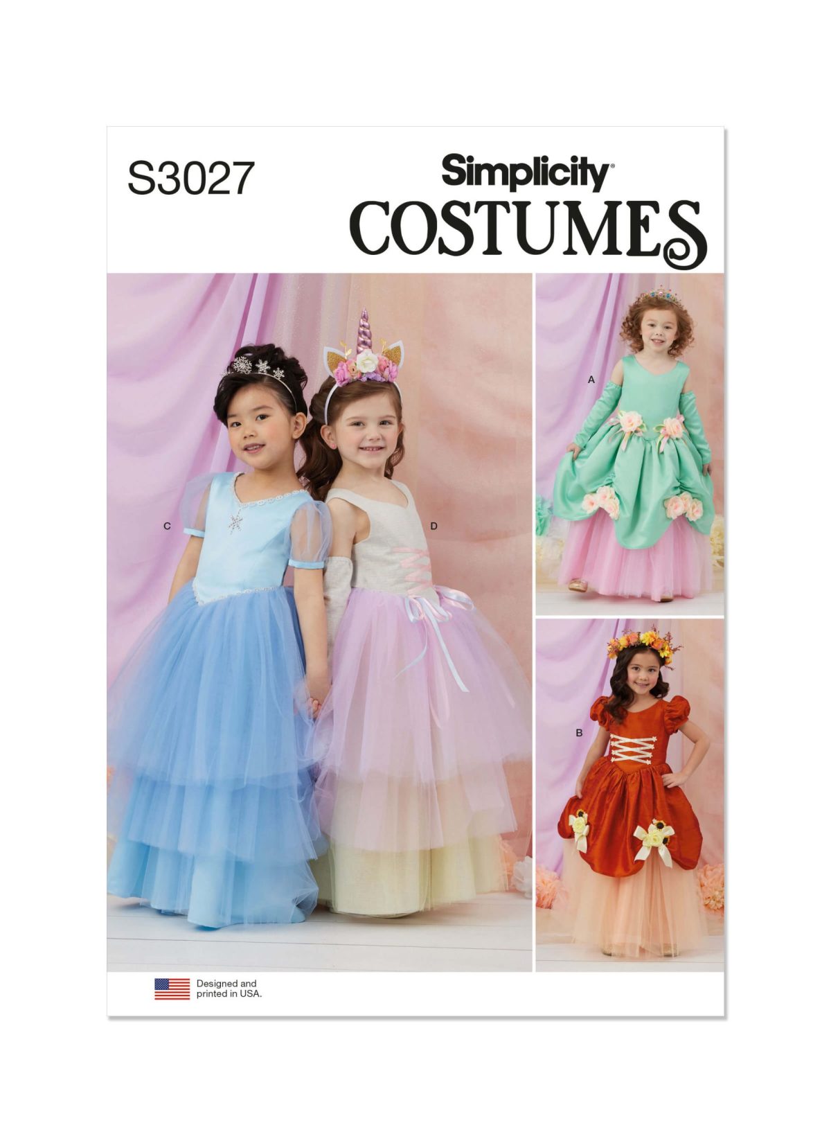 Simplicity Sewing Pattern S3027 Children's Costumes