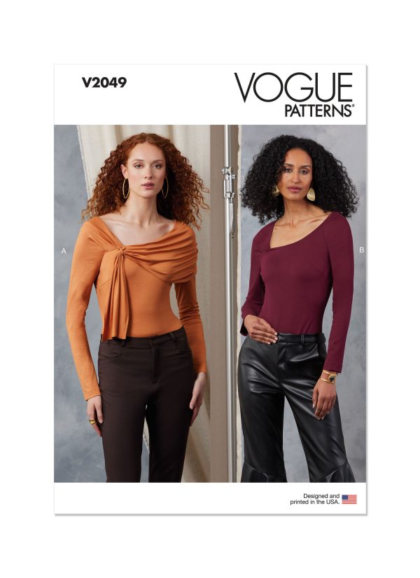 Vogue Sewing Pattern V2049 Misses' Bodysuits