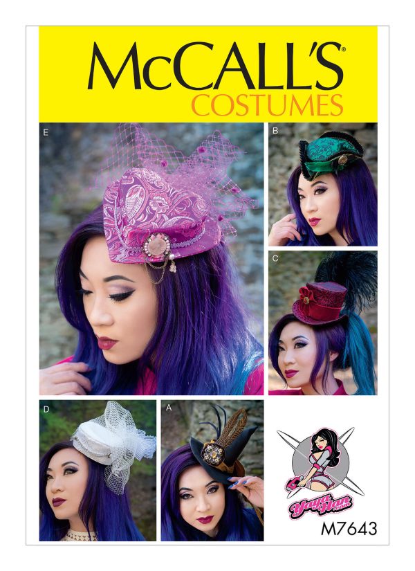 McCall's Sewing Pattern M7643 Fascinators