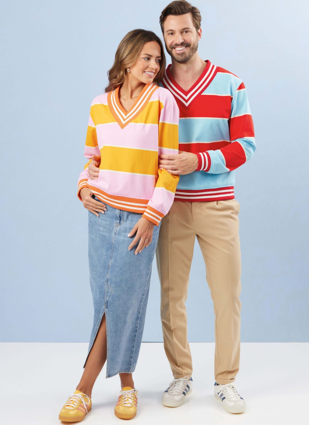 Simplicity Sewing Pattern S3040 Unisex Knit Vest and Tops