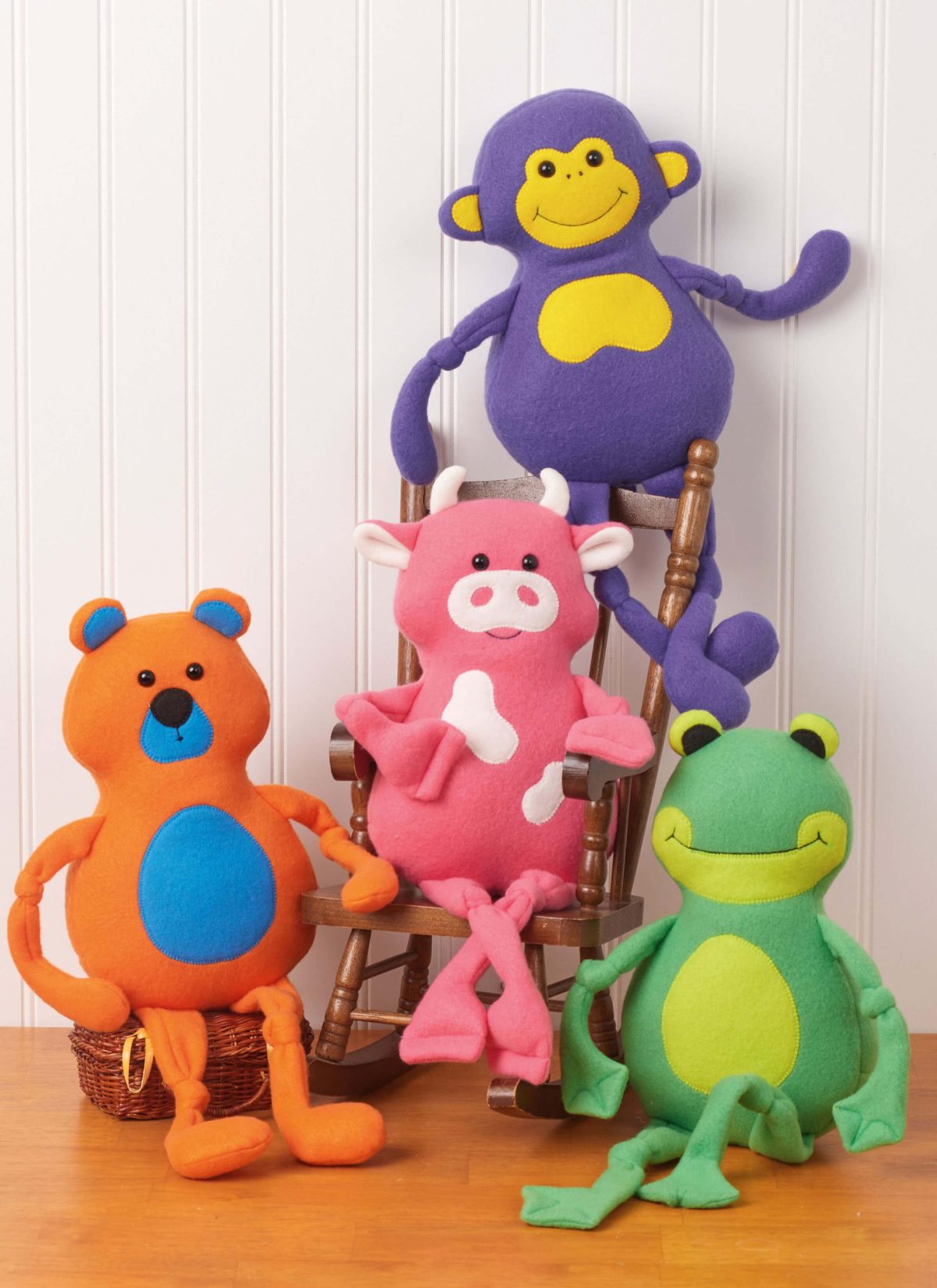 McCall's Sewing Pattern M8546 Plush Animals by Carla Reiss