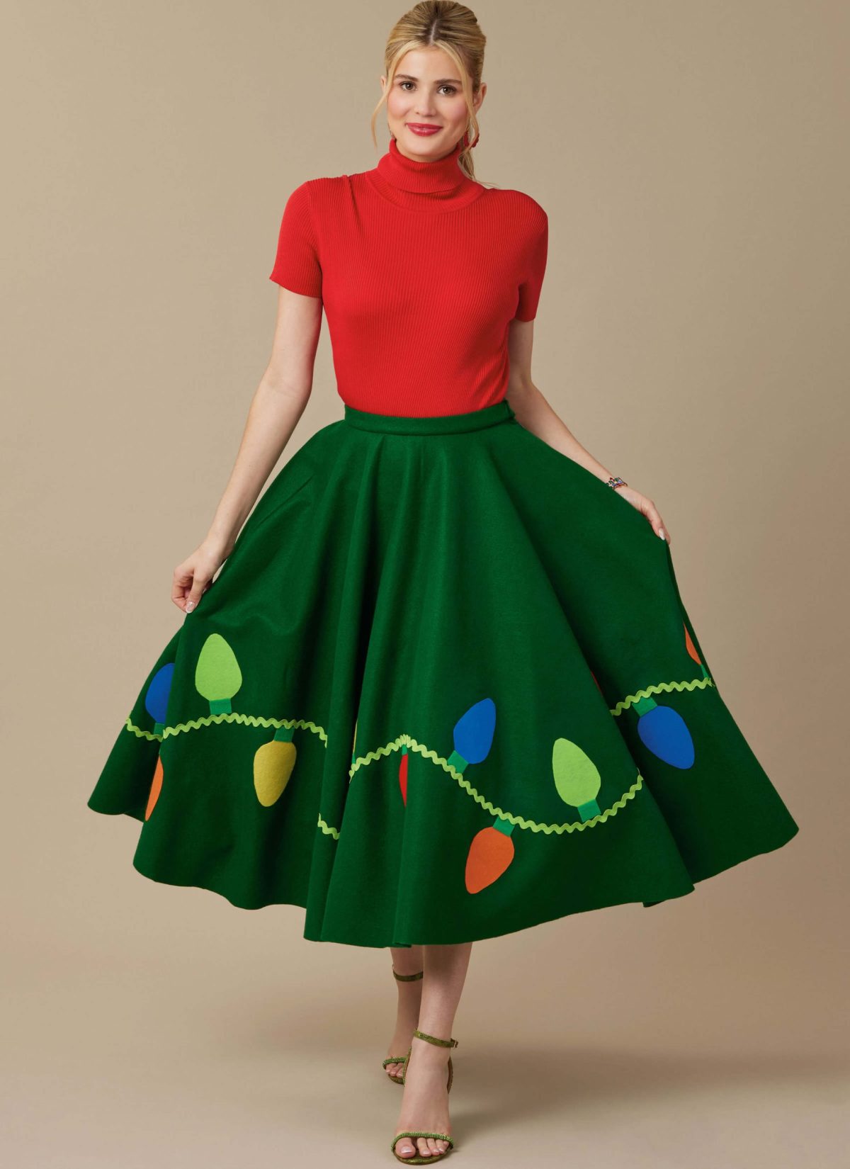 McCall's Sewing Pattern M8548 Misses' Circle Skirts