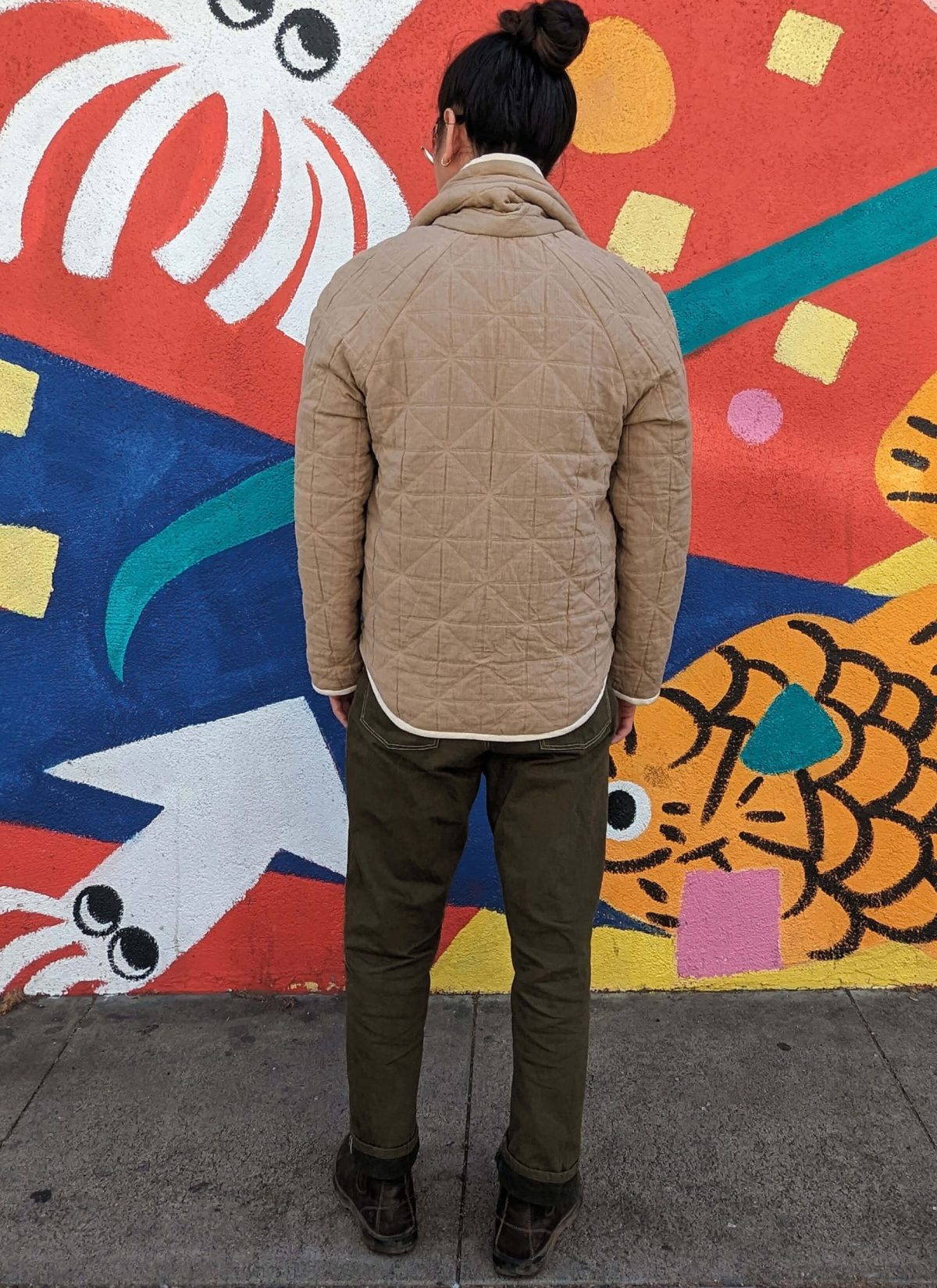 Know Me Sewing Pattern ME2097 Men's Jacket with Scarf by Donny Q