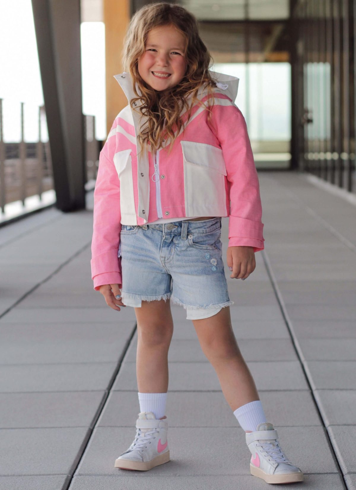 Know Me Sewing Pattern ME2099 Children's and Misses' Jacket by The Stitch Fitz