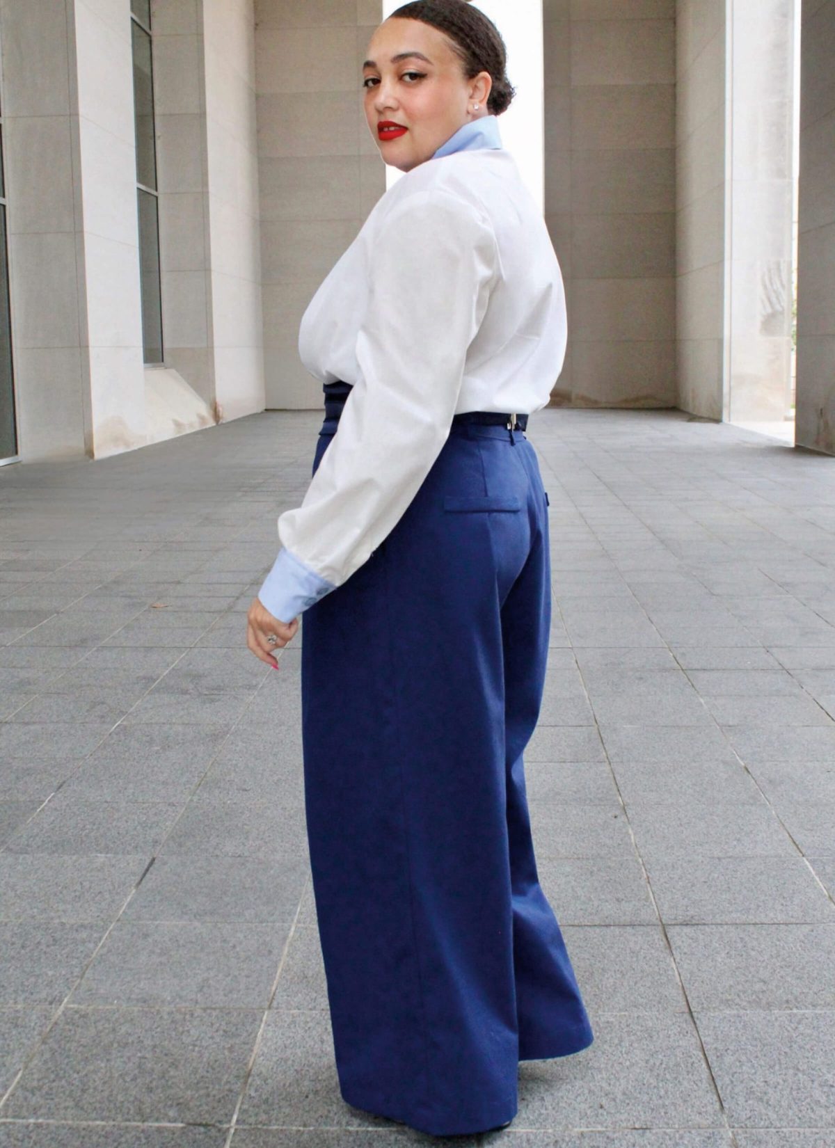 Know Me Sewing Pattern ME2104 Misses' Shirt, Pants and Cummerbund by Raven Maureen