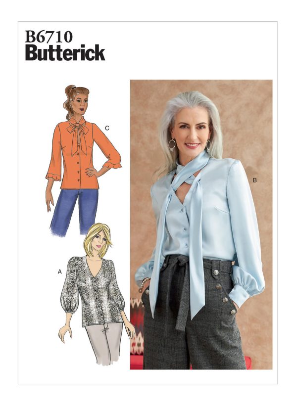 Butterick Sewing Pattern B6710 Misses' Top
