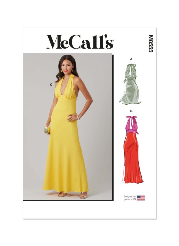 McCall's Sewing Pattern M8555 Misses' and Women's Special Occasion Dresses