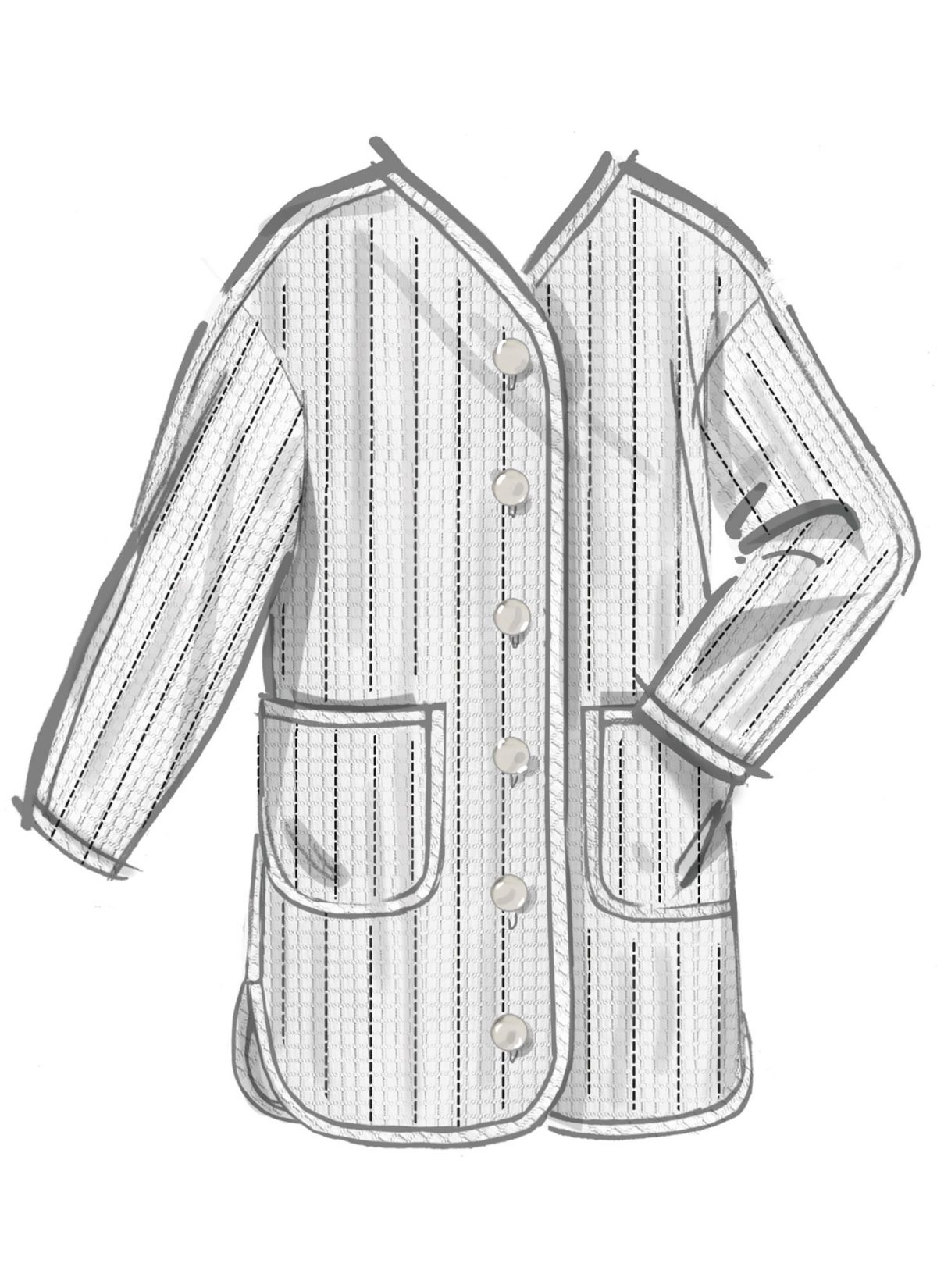 McCall's Sewing Pattern M8560 Misses' Jacket with Sleeve and Length Variations