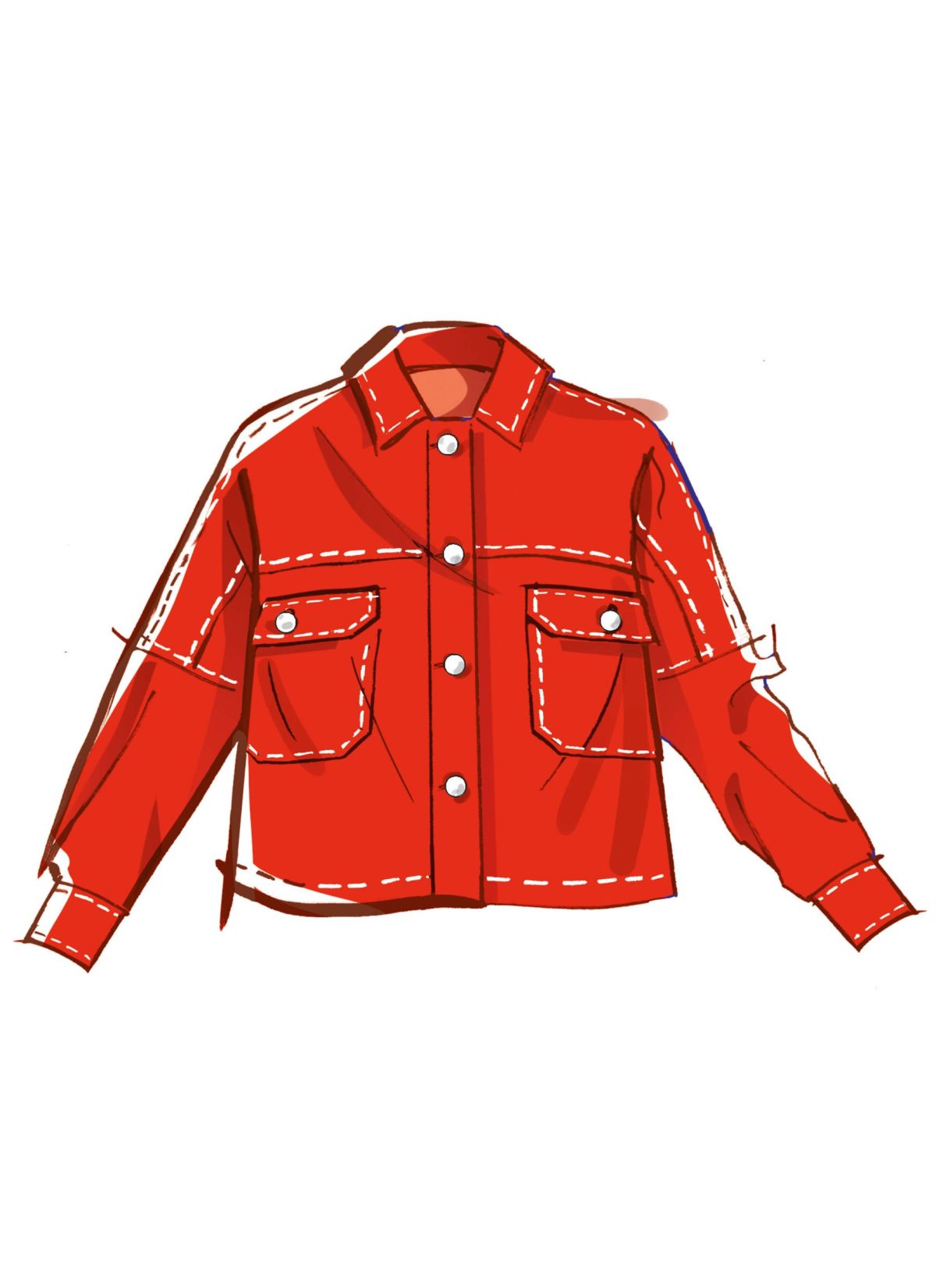 McCall's Sewing Pattern M8561 Misses' Jacket in Two Lengths and Skirt